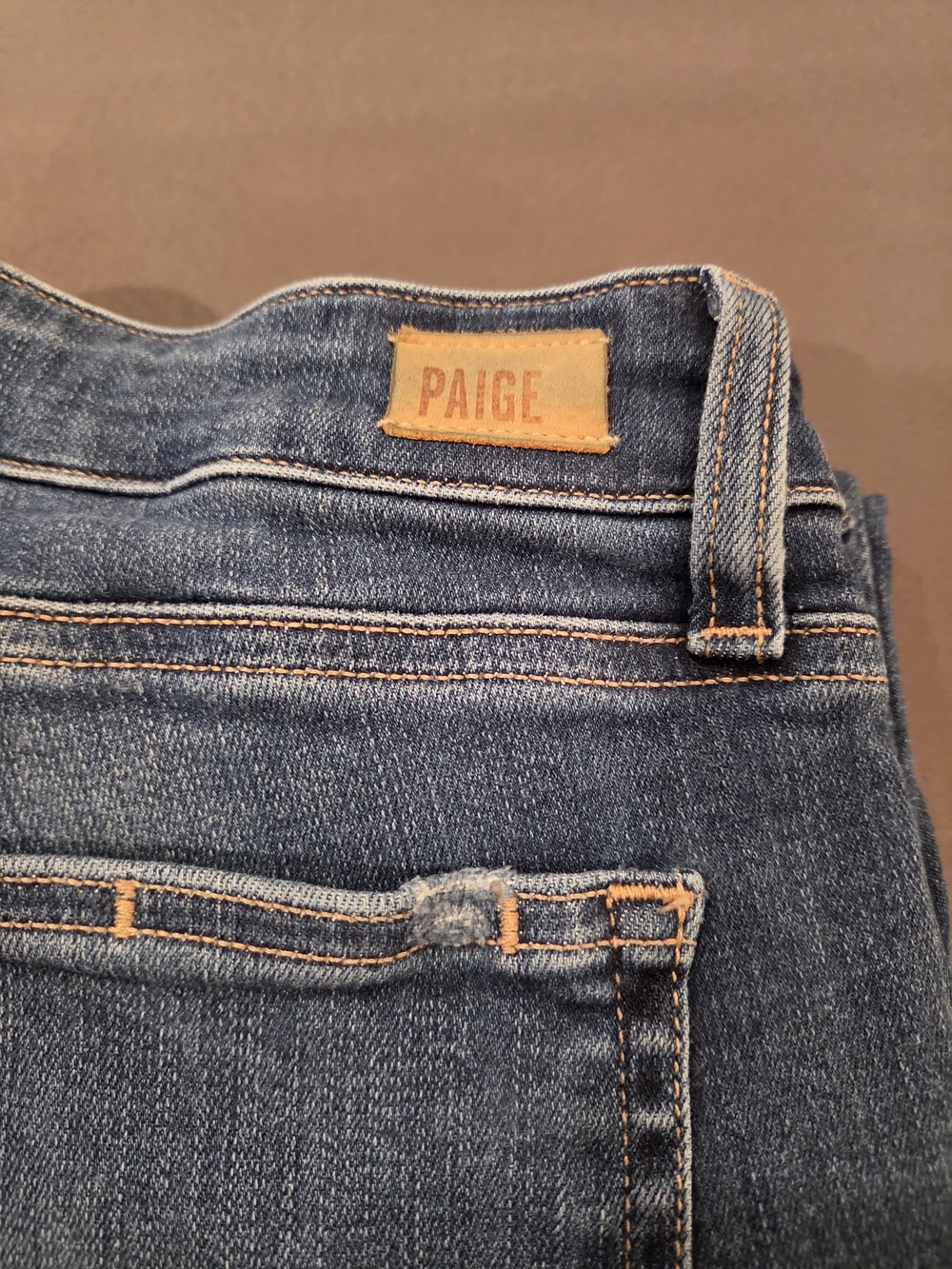 PAIGE Verdugo Crop Skinny Jeans | Size 28 | Dark Wash